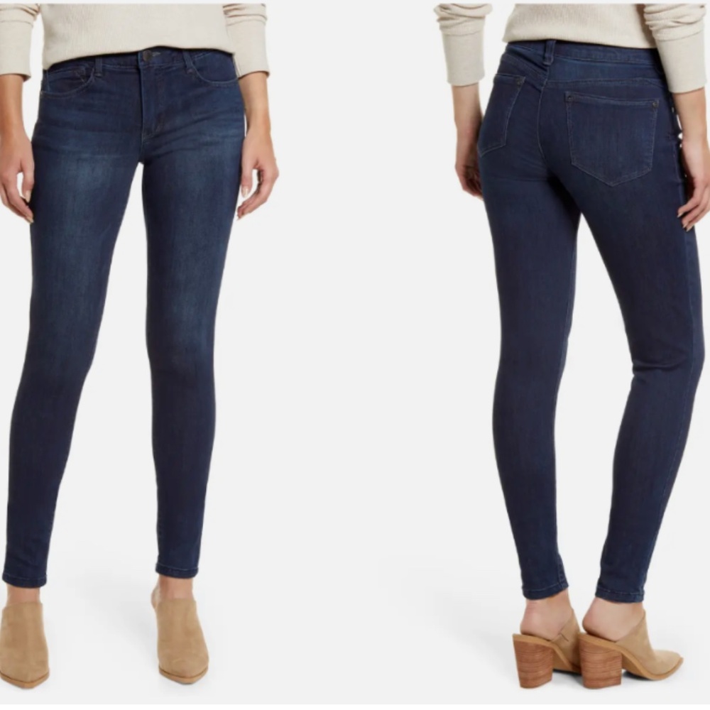 Wit & Wisdom Dark Blue Skinny Jeans size 4 petite ✨MAKE AN OFFER ✨